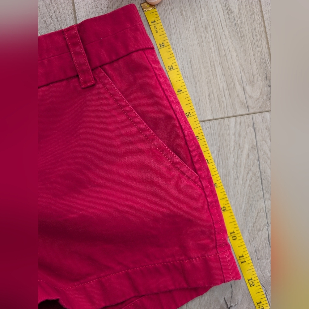 J.Crew Women's Chino Shorts Red 3" Inseam - Picture 8 of 10